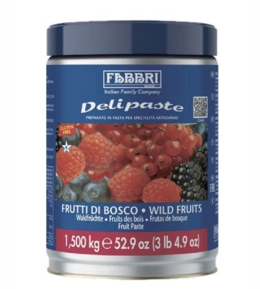 Pasta Frutti di Bosco delipaste kg.1,500 (glutenfree) Fabbri