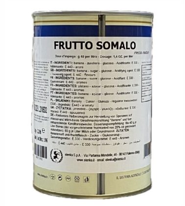 Pasta Banana Frutto somalo kg.1 Elenka
