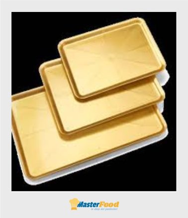 Vassoio paperino piccolo ORO cm.30x40 Gp plast *