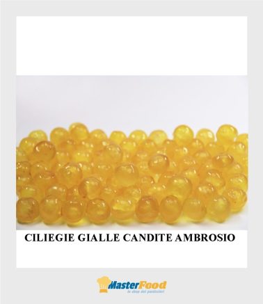Ciliegie Gialle candite cal.16/18 gr.900 Ambrosio