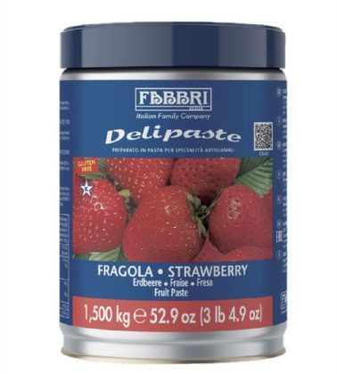Pasta Fragola Delipaste kg.1,500 (glutenfree) Fabbri