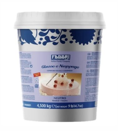 Glassa a specchio Neutra nappage kg.4,500 (glutenfree) Fabbri