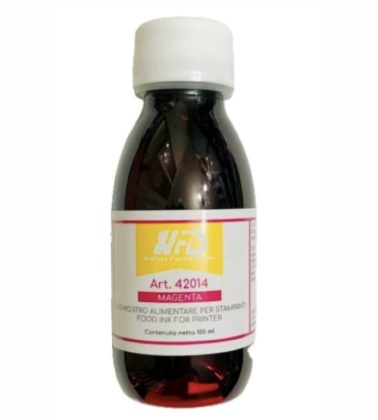 Colorante alimentare MAGENTA per stampante ink jet ml.100 WFD