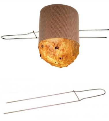 Spillone panettone e colomba acciaio cm.52 Liotti