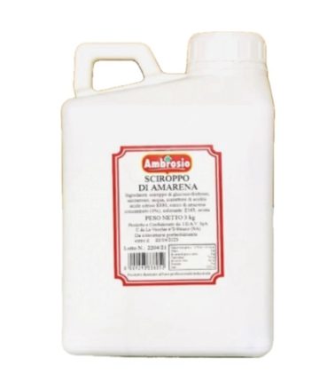 Sciroppo di amarena kg.3 Ambrosio