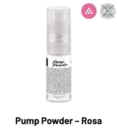 Colorante Pump Powder Rosa Perlato spray alimentare gr.10 Volcke