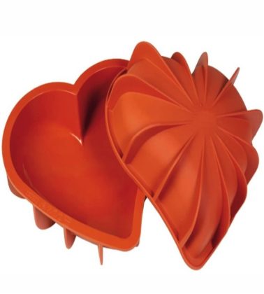 Stampo silicone cuore grande 205x186 forma da cottura Schneider