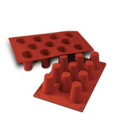 Stampo silicone Baba' diam. 45 x H 48 mm. (mm terracotta) Silikomart