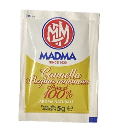 Cannella macinata pura 100% (n.5 bustine da gr.5) Madma