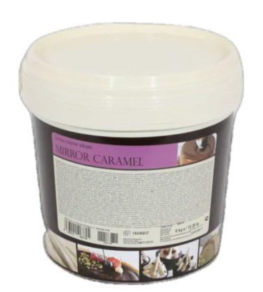 Glassa a specchio Caramello mirror kg.6 Irca