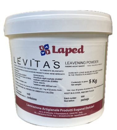 Levitas (agente lievitante bilanciato) kg.5 Laped