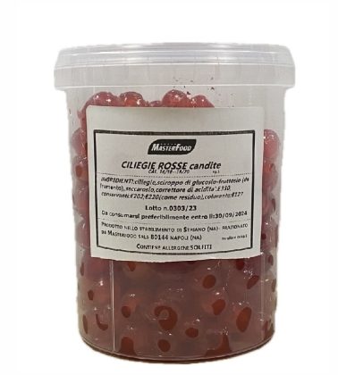 Ciliegie rosse candite cal.18/20 kg.1 MFood