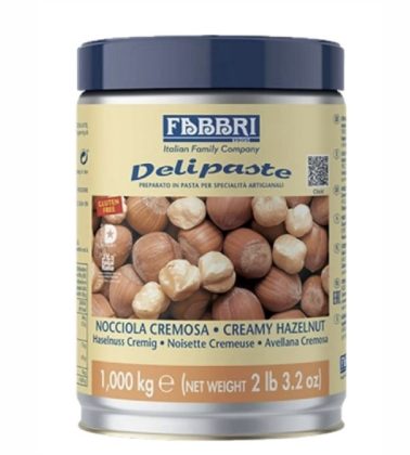 Pasta Nocciola Cremosa Delipaste kg.1(glutenfree) Fabbri