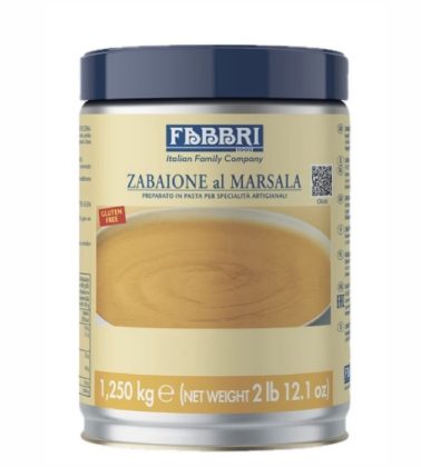Pasta Zabaione al Marsala kg.1,250 (Glutenfree) Fabbri