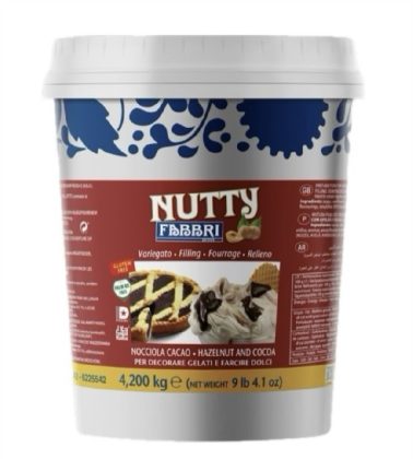 Nutty nocciola cacao Fabbri 4,2 Kg