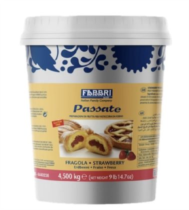 Passata fragola kg.4,500 (glutenfree) Fabbri