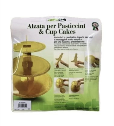 Alzata apollo oro 3 piani (kit pz.10) Novaservice