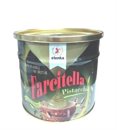 Farcitella Pistacchio 20% kg.3 crema spalmabile (glutenfree) Elenka