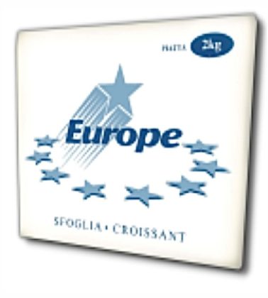 Margarina sfoglia/croissant granvolume europe piatta kg.10 Ipsa