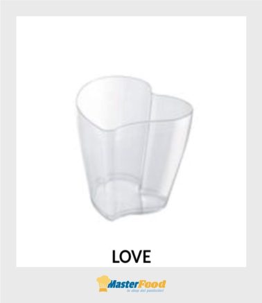 Bicchierino Love ml.100 (busta pz.100) Martellato