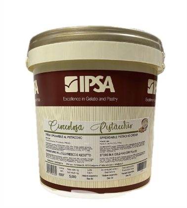 Cioccolosa pistacchio crema spalmabile kg.5 Ipsa