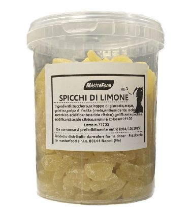 Spicchi di gelatina al limone kg.1 Masterfood