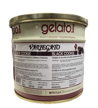 Variegato oreo (black cookie) kg.2,500 Ipsa