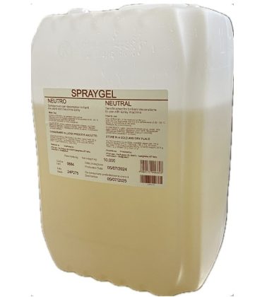 Gelatina spray neutra Spraygel kg.10 (Gelatina per macchina spray) Ipsa
