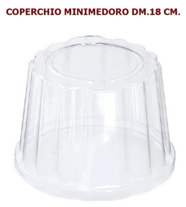 Coperchio mini medoro dm.18 cm. (pz.50) Alcas