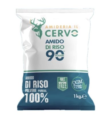 Amido di riso in polvere kg.1 Zanna bianca