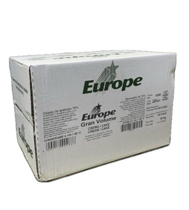 Margarina creme/impasti Europe cake kg.10 (cartone 4 x kg.2,500) Ipsa