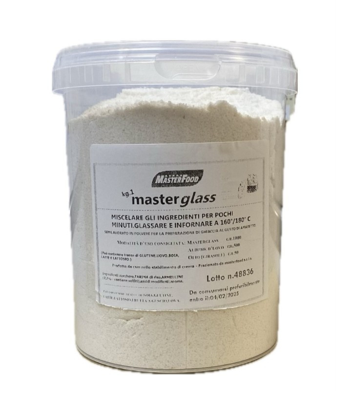 Glassa panettoni-colombe masterglass kg.1 MFood