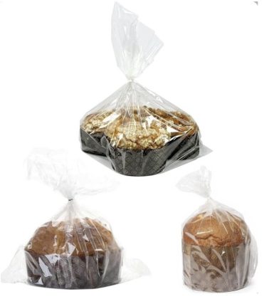 Buste moplefan pz.100 (PPL 40x50) per confezionamento Panettone/Pandoro/Colombe