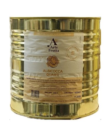 Albicocca a quarti semicandita kg.3 ArteFrutta