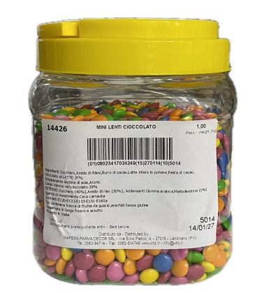Mini lenti cioccolato kg.1 wfd