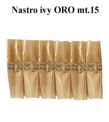 Nastro girotorta ivy ORO mt.15 wfd