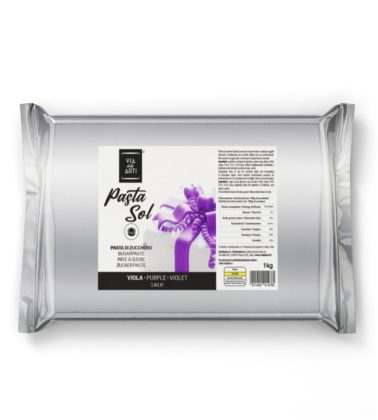 Pasta di zucchero viola kg.1 Volcke