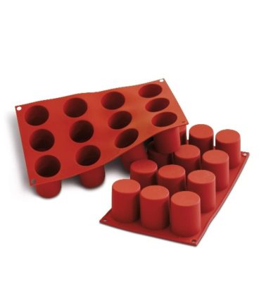 Stampo silicone Cilindro diam. 48 x H 50 mm. (mm terracotta) Silikomart