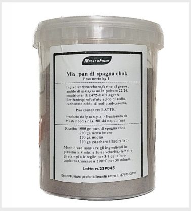 Mix pan di spagna cioccolato kg.1 MFood