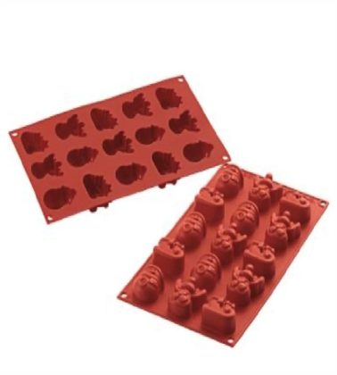Stampo silicone magic xmas 15 forme Silikomart
