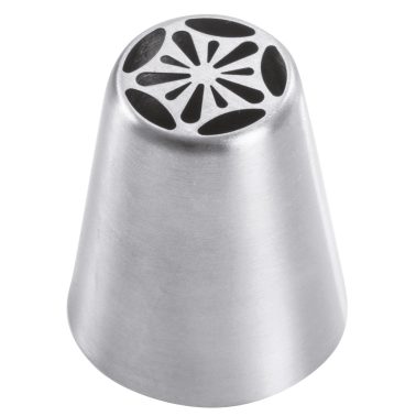 Bocchetta decorative D.42 mm Inox (BX 0016) Martellato