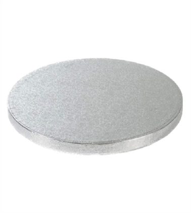 Cakeboard tondo argento 40cm. x H1,2 (pz.5) WFD