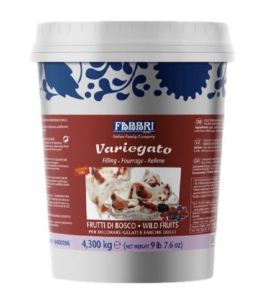 Variegato frutti di bosco kg.4.300 (glutenfree) Fabbri