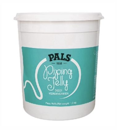 Piping jelly Verde kg.1,3 (Gel per decorazioni) Pals