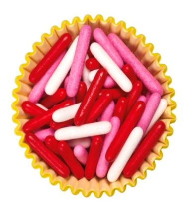 Decorazione bastoncini love delux gr.500 Diamanti