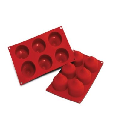 Stampo silicone Kiss diam. 70 x H 57 mm. (mm terracotta) Silikomart