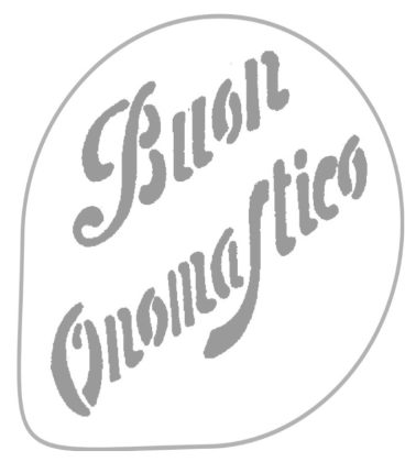 Stencil per torte BUON ONOMASTICO (mask5) martellato