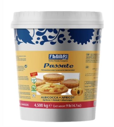 Passata albicocca per crostate Fabbri 4,5 Kg
