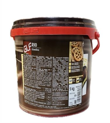 Crema spalmabile Rio gianduia da forno (10% nocciole) GLF 5 Kg