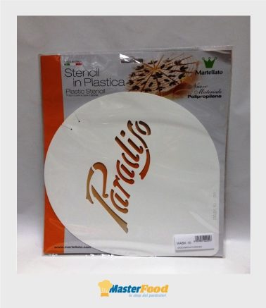Stencil per torte Paradiso (mask10) Martellato